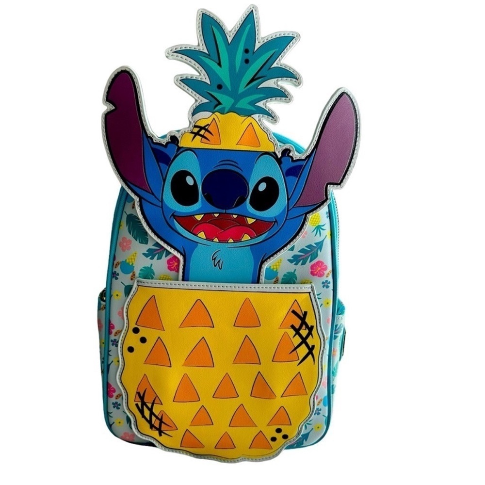 NWT Disney Loungefly Stitch Pineapple Backpack